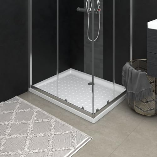 Piatto doccia 90x70x4 cm piatto doccia piatto doccia ABS antiscivolo bianco pavimento doccia moderno