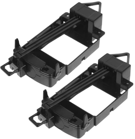AKOOSY Pendeluhr Antriebseinheit und Ersatzfunktion aus Schwarzem Kunststoff 2 Stück mit Einfacher Installation für Präzise Reparatur von Pendeluhren