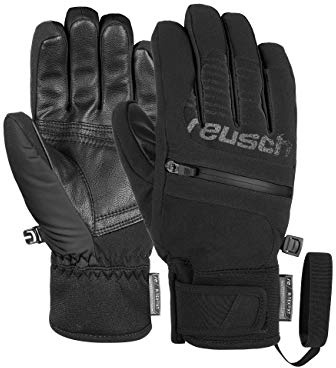 Reusch Kinder Handschuh Theo R-TEX XT Junior, Black/White, 5, 6061202