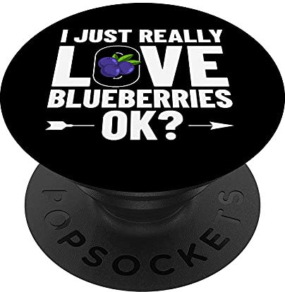 Blueberry Plant Blueberries Farmer Bush Tree Muffins PopSockets Swappable PopGrip