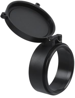 Couvercle de Lunette de Visée, Protection Lentille Portée de Fusil Couvre Portée 25.5-69mm Protecteur D'oculaire Rabattable pour la Chasse à l'extérieur