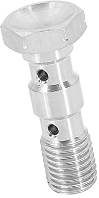 A ABSOPRO Auto Doppel Banjo Schrauben M10x1.25 Metrische Gewinde Bremse Fitting Adapter