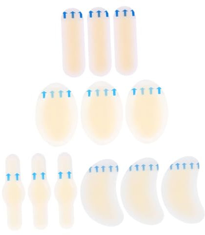 FOMIYES 24stücke Gel Fersenschutz-pads Für Blasenpflaster Zur Verhinderung Von Reibung Unsichtbare Gel-fersenkissen Für Schmerzfreies Stehen Und Laufen Für Lange Tragezeiten