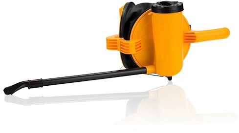 Crisalide ® - Soffietto Manuale In Plastica Per Zolfo, Modello Ghibli, Giallo, Serbatoio 1.5KG CON TRITURATORE VOLPI ORIGINALE