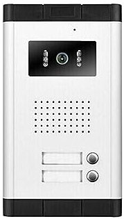 Interphone sans fil 700TVL étanche interphone système vidéo porte téléphone caméra extérieure IR Vision lumineuse avec plusieurs boutons d'appel for appartement/maisons pour entreprise/bureau/hôtel(52