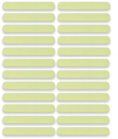 ShigKeu 24Pcs Glow in Dark Anti Slip Tape, Self-adhesive Step Grip Tape for Staircases, Bath Floor, Bathtub, Kitchen, Swimming Pools