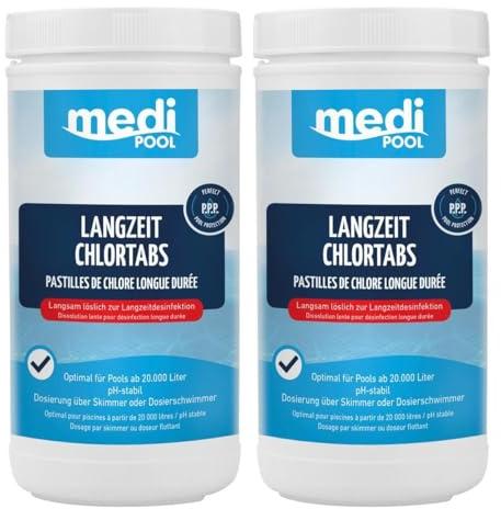 Medipool Langzeit ChlorTabs 2X 1 kg