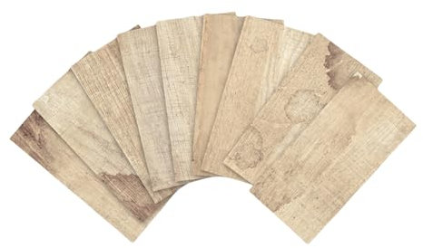 Adesivi Piastrelle Facili da Attaccare 9pc per Cucina O Bagno Facile da Pulire E Rimuovere Rivestimento Piastrelle Impermeabile A Grana in Legno