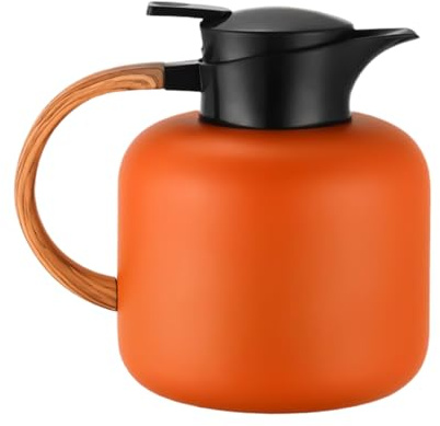 Carafe D Eau De Chevet | 2 L Vide Poignée Antidérapante,Carafe Thermique Café Pour Liquides Chauds | pour Maintenir Chaud et Froid Jus, Thé, Chocolat, pour Maison, Appartement, et Commercial