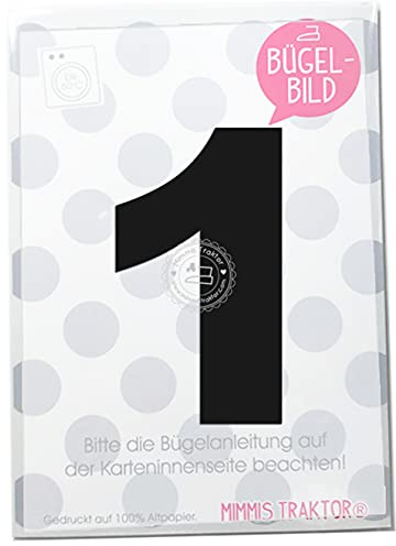 Bügelbild Wunschzahl 10 cm Zahl Geburtstag 0 1 2 3 4 5 6 7 8 oder 9 Flockfolie Aufbügler Applikationen Bügelsticker für Stoffe Textilien Kinder zum Aufbügeln Flicken, Farbe:rot, Zahl:6