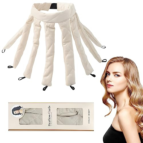 Octopus Heatless Hair Curler Headband - Effortless Overnight Curls with Eight Claw Design, Perfect for Hair Styling