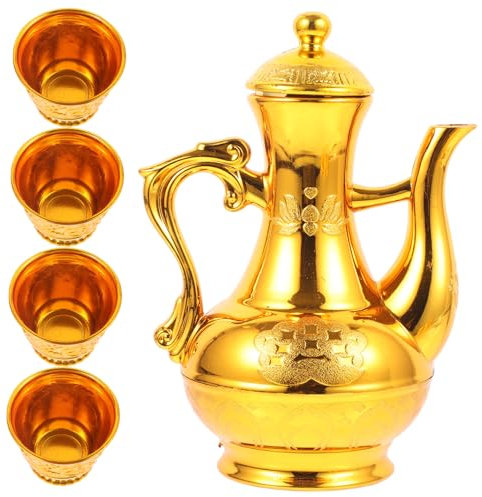 Cabilock Zartes Teetassen-set Opfertasse für Buddha Buddhistisches Ritual-geschenkset