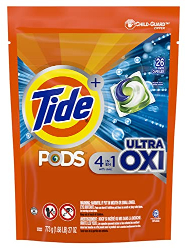 Tide Pods Ultra Oxi Flüssigwaschmittel, 26 Stück
