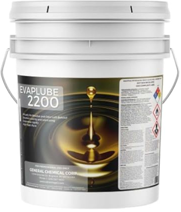 Vanishing Metal Lubricant - EvapLube 2200 - Multipurpose Penetrating Oil - Heavy Duty, Easy Removal, Large Capacity Spray - Use for Industrial Metal Forming and Stamping - 5 Gallon Pail