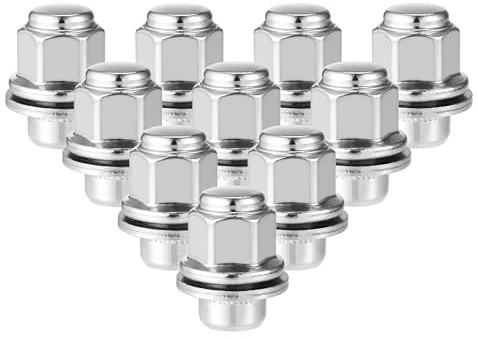 VekAuto 10 Pcs Tuercas Antirrobo de Rueda Compatibles para Infiniti Ex35, Duradero M12X1.25