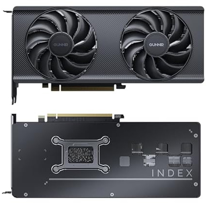 WEELIAO GUNNIR Intel Arc B580 Scheda grafica indice,Scheda video 2670 Mhz,12GB 192-bit GDDR6,PCIE4.0,1 HDMI2.1,3 DP2.1,2 ventole,TBP 190W