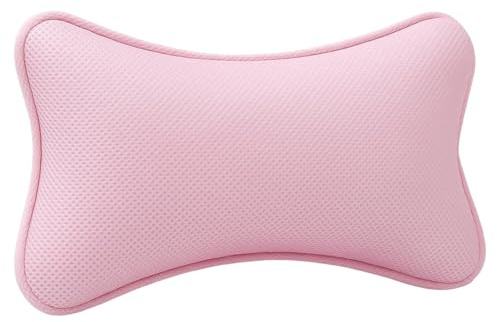 Badewannenkissen, Badekissen Für Badewanne, Badewannenkissen Nacken, Ergonomisches Kissen Für Badewanne, 30 X 20 X 8 cm, Pink, Ideal Für Entspannung Und Nackenstütze