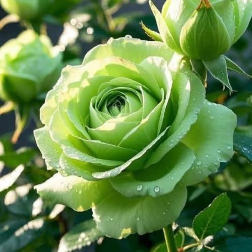 Eleganz Rosen-Rhizom, Überraschend wachsend, Winterhart Mehrjährig, Geeignet für Frühling und Herbst, Kein Gießen Erforderlich, Leicht Zu ZüChten-1 Rhizom-G