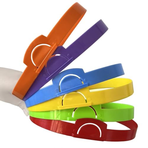 Générique Jeu de Devinettes Enfants, Bandeaux Réglables Amusants Jeu Devine Qui Est-Ce avec, Bandeaux 6 Couleurs,Idéal pour Enfants Adultes Fêtes Activités Devinettes Classe