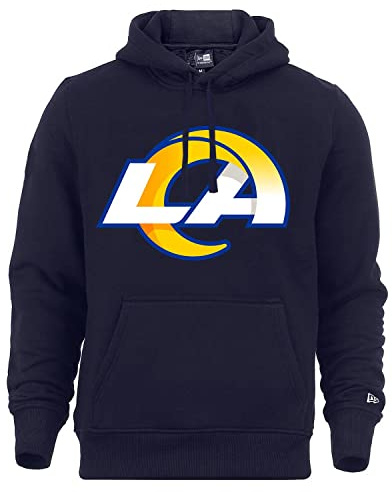 New Era - NFL Los Angeles Rams Team Logo Hoodie - Blau ApparelSize L, Farbe Blau, Größe L