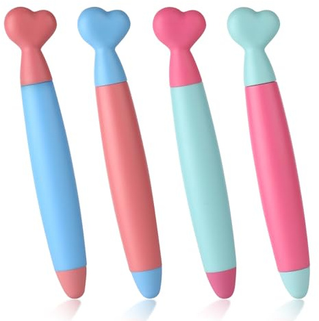 4pcs Stylets pour Enfants pour Écrans Tactiles, Stylet Crayon en Forme de Cour Mignon avec Prise Confortable Stylet pour Enfants pour Smartphones Tablettes Appareils à Écran Tactile Capacitif