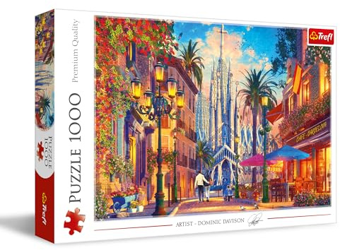 Trefl - Puzzle 1000 Teile, Barcelona, Spanien, Klassische Puzzles