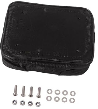 rockible Bolsa trasero para motocicleta, bolsa para guardabarros trasero, bolsa de asiento trasero, bolsa para Motocross, bolsa trasera resistente al agua para