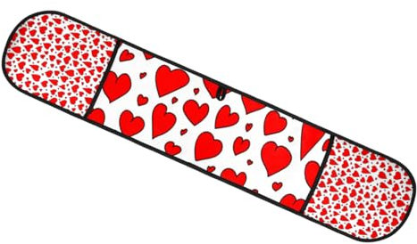 Maniques doubles pour four, motif cœur rouge, résistant à la chaleur, gants de cuisine pour la maison, la cuisine, la pâtisserie