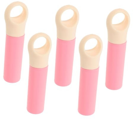 JEWEDECO 5pcs Broom Handle Replacement Mop Broom Holder Telescopic Handle End Cap for Broomstick Pole