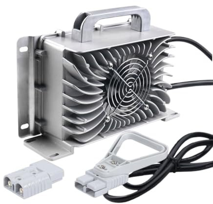 WLEJSL Caricabatterie per Carrelli Elevatori Elettrici Completamente Automatico 12V 35A, Caricabatteria Rapido da 1200W con Presa Anderson 50A/120A/175A/350A per Piattaforme Elevatrici,A2,175A