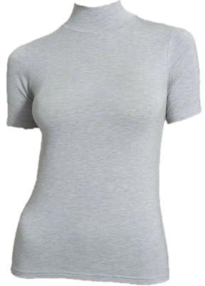 Generico Ragno Lupetto donna manica corta in Eco viscosa calda e morbida art. D794AY