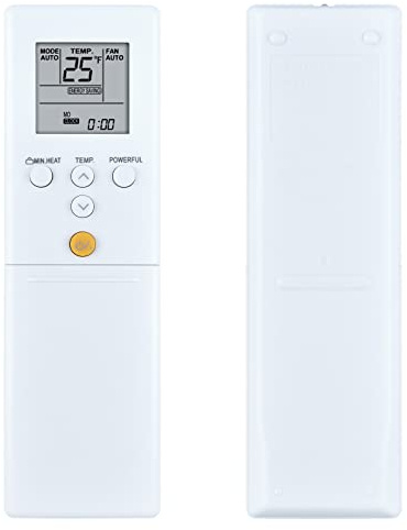 WKOLF Kit di telecomando universale di ricambio per climatizzatore Fujitsu AR AR-REM1U AR-REY1U AR-REA2E AR-REF3E AR-REG1U AR-RED1U AR-REF1U AR-REA1E ASU9RLS3Y ASU12RLS3Y ASU15RLS3