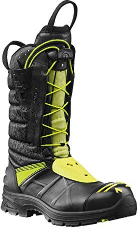 HAIX Fire Eagle High: te da aún más seguridad en el uso. Tu Fire Eagle High con caña extra alta, Negro , 44 EU