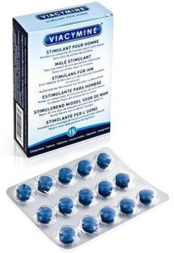 Viacymine – Afrodisíaco Natural para Hombre | Suplemento Masculino con Ginseng y Guaraná | Energía, Libido y Rendimiento Sexual | Efecto Rápido y Duradero - 15 Cápsulas