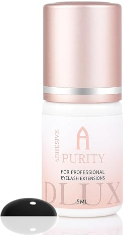 Eyelash Extension Glue For Professionals - 8 Weeks Retention, 0.5 Sec Drying Time, Latex Free Semi Permanent Individual & Volume Lash Extension Glue