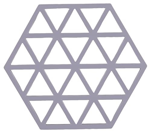 Zone Denmark Triangles Topfuntersetzer/Untersetzer für Töpfe, Silikon, 16 x 14 cm, Lavender