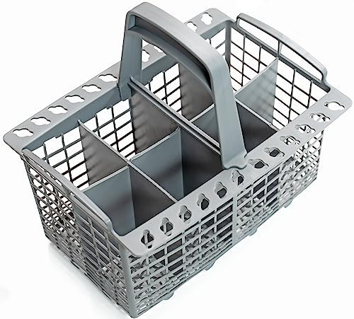 Premium Universal Besteckkorb für Geschirrspüler-Flexibler Korb Kompatibel mit AEG, Bosch, Bauknecht, Miele, Siemens, Neff, Zanussi, Robuster hitzebeständiger Kunststoff