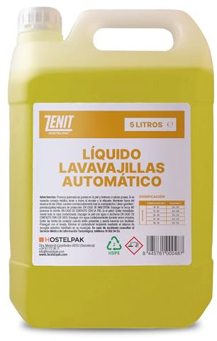 5L | Líquido lavavajillas automático | líquido máquina lavavajillas | Productos de limpieza Menaje Limpieza vajilla automática | Limpieza profesional