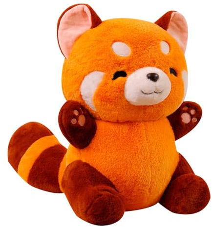 Fiotha Roter Panda Kuscheltier, 35cm Roter Panda, Panda Kuscheltier, Kuscheltier waschbär, Red Panda Plush, Roter Panda Plüschtier für Mädchen, Jungen, Geschenke für Weihnachten