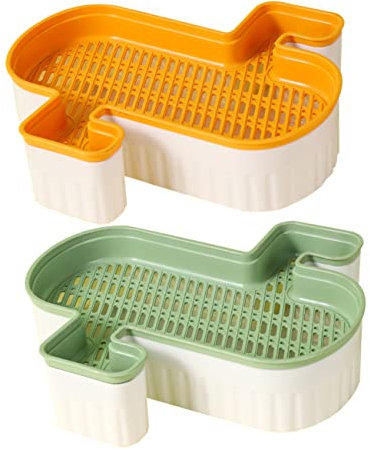 2pcs Household Cat Grass Box Plastic Breathable Nursery Planting Box