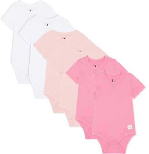 Bramble & Bear Lot de 3/6 - Gilets à Manches Courtes pour bébés - Gilets Unisexes en Coton Biologique pour bébés de 0 à 3 Ans