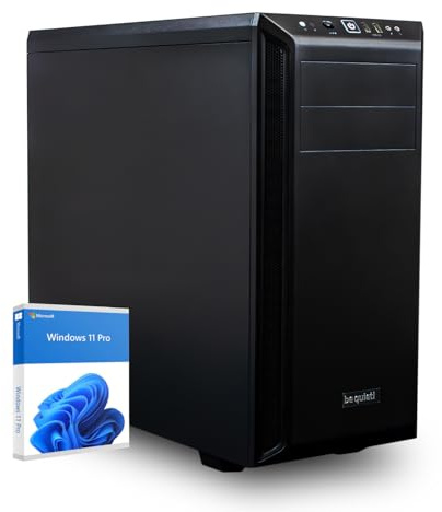 dcl24 CAD PC AMD Ryzen 9 7900X, RTX3050 6GB - 1000GB SSD, 32GB DDR5, schneller PC Rechner mit 12x5.6 GHz, WLAN, Windows 11 Pro System für Büro und Homeoffice [19814]