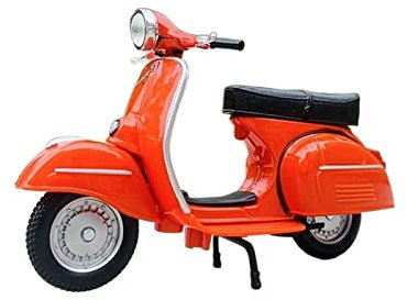 Für Vespa 1968 GTR Roller Legierungsmodell 1:18 Motorradmodell Römisches Urlaubskollektionsgeschenk Motorrad-Modelle