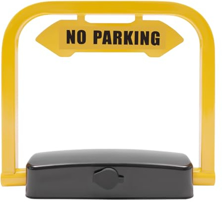 Elektrische Parkplatzsperre mit Fernbedienung, Parkplatzsperren - Langlebig, Wasserdicht und Intelligent, Klappbarer Parkpfosten Poller für Zuverlässige Parkplatzabsperrung
