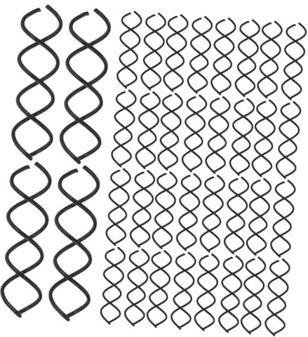 PAMINGONO 50pcs Spiral Hairpin Twist Screw Hair Pins Bobby Pins for Women Girls Diy Hair Styles