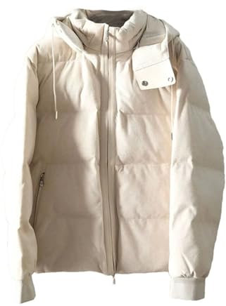 Kelsiop Herren Winter Business Casual Daunenjacke, 02, L