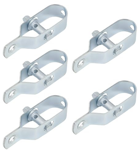Larcele 5Stück Zaun-Drahtspanner-Werkzeug, Hochleistungs-verzinkte Stahlseilspanner zum Spannen von Kabeln Ideal für Garten, Zaun und Bauernhof LJQ-01 (100mm)