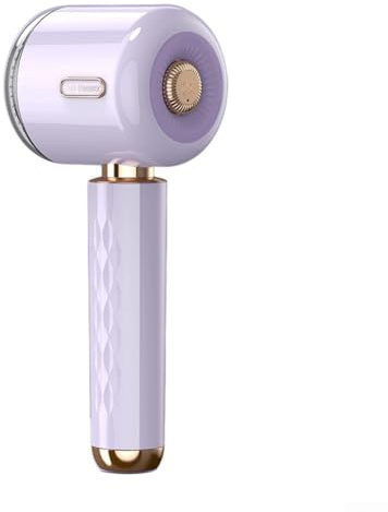Rechargeable Hair Remover with 6 Leaf Blades, Convenient Design for Removing Lint and Fluff from All Fabrics (A)
