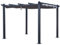 Happy Garden - Pérgola autoportante (3 x 3 m), Color Gris