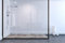 Panel posterior de ducha de plástico de alto impacto para revestimiento completo sobre azulejos existentes u otros materiales (blanco/brillante) 2000 x 1000 x 2 mm